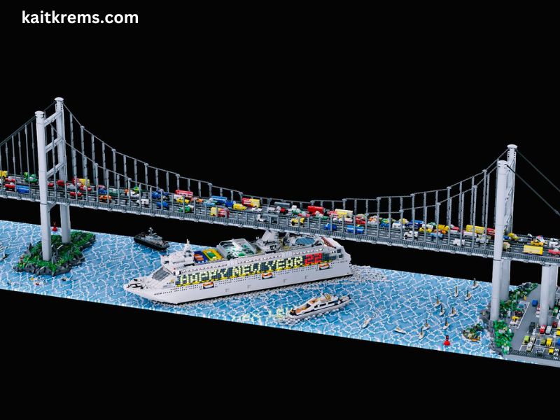 Strange New Worlds Bridge in Lego